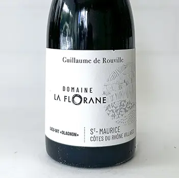 CDR AOC Saint Maurice La Florane Guillaume de Rouville BIOYNAMIE 2023 75 cl Rouge