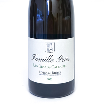 Côtes du Rhône Famille Gras Grands Calcaires 2025 75 cl Blanc