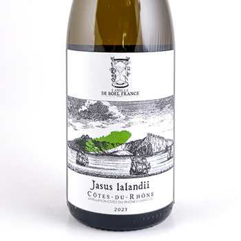 Côtes du Rhône de boel france jasus lalandii BIODYNAMIE 2023 75 cl Blanc