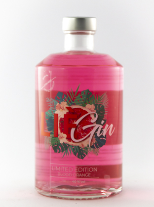 Gin Liégin Blood Orange BIO 50 cl Alcool