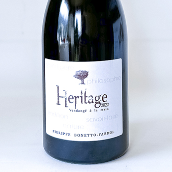 Grignan-Les-Adhémar Bonetto Fabrol Héritage BIO 2022 75 cl Rouge