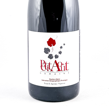 IGP Hautes Alpes Petit Aout La mémoire neuve BIO 2023 75 cl Rouge