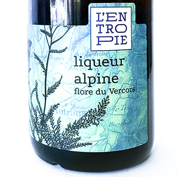 Liqueur L'entropie Liqueur Alpine, Bio 50 cl Alcool