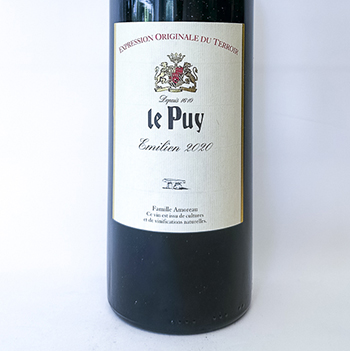 Vin de France Chateau Le Puy Emilien , BIO 2020 150 cl Rouge