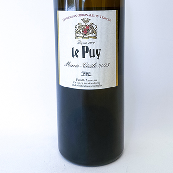 Vin de France Chateau Le Puy Marie Cécile , BIO 2024 75 cl Blanc