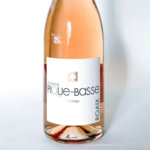 côtes du Rhône village Roaix Pique Basse Ambigu 2025 75 cl Rosé
