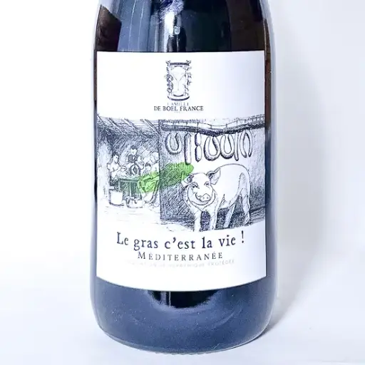 IGP mediterranée De boel France le gras c'est la vie 2025 300 cl Rouge