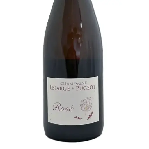 Champagne Lelarge pugeot le Rosé extra brut nature 0 dosage BIO 2015 75 cl Bulles - Rosé