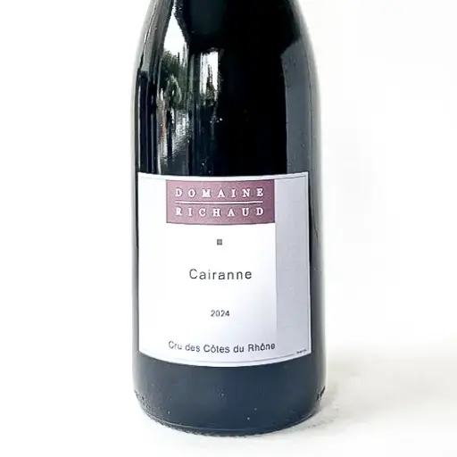 AOP Cairanne Richaud Cairanne Rouge, BIO 2024 75 cl Rouge