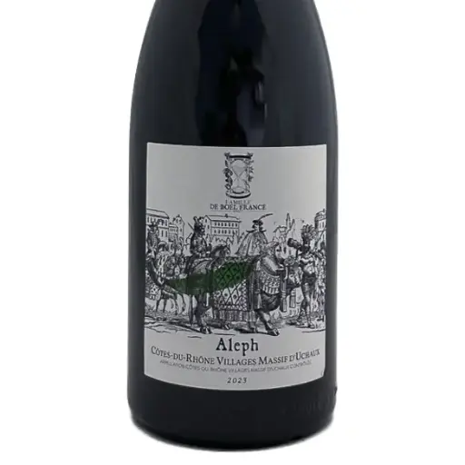 CDR Villages -  Massif d'uchaux De boel France ALEPH BIO BIODYNAMIE 2023 150 cl Rouge