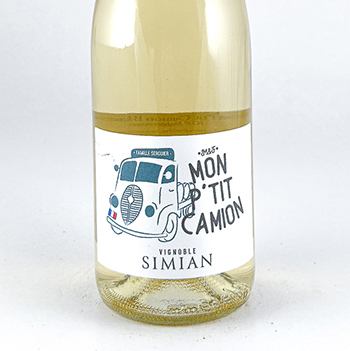 Vin de France Simian mon petit camion , BIO biodynamie 2025 75 cl Blanc