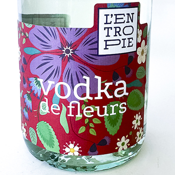 Vodka L'entropie Vodka de fleurs, Bio 50 cl Alcool
