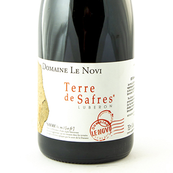 AOP Lubéron Le Novi Terre de safres BIO 2023 75 cl Rouge