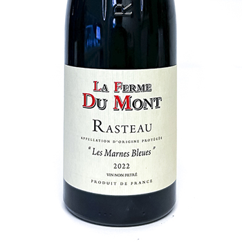 Rasteau La Ferme du Mont marnes bleues 2022 75 cl Rouge