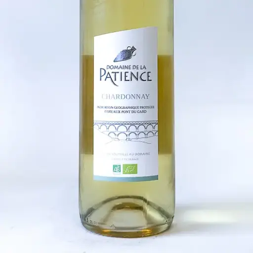 IGP Pont du Gard La Patience Chardonnay BIO 2023 75 cl Blanc