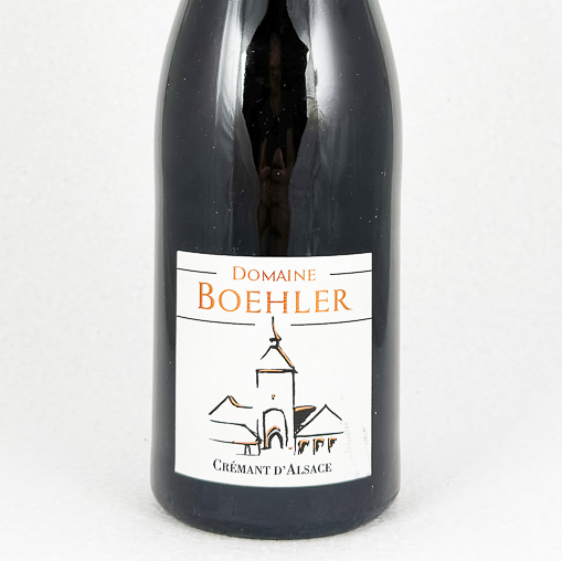 Alsace Boehler cremant extra brut, BIO 2022 75 cl Bulles - Blanc