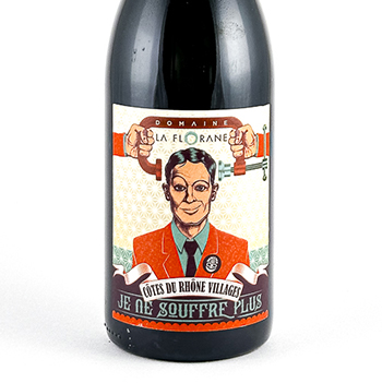 CDR Villages - Visan La Florane Je ne Souffre Plus BIODYNAMIE 2024 75 cl Rouge