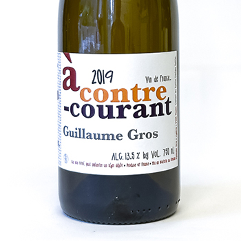 Lubéron Guillaume Gros A contre courant 2019 75 cl Blanc