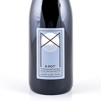 AOC Cahors Clos Troteligotte K-pot BIO 2023 75 cl Rouge