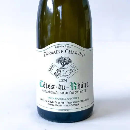 Côtes du Rhône Laurent Charvin 2024 75 cl Blanc