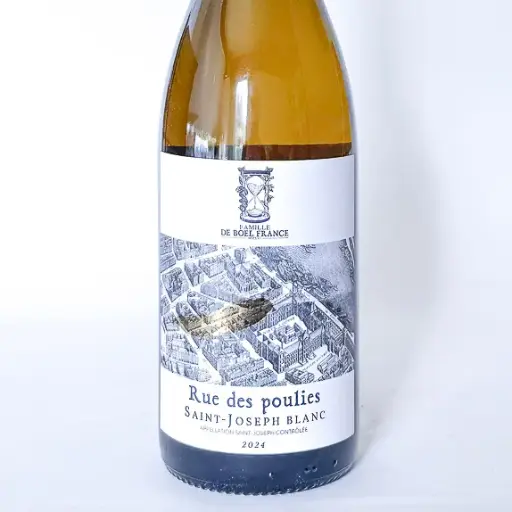 Saint Joseph de boel france Rue des Poulies conversion BIODYNAMIE 2024 75 cl Blanc
