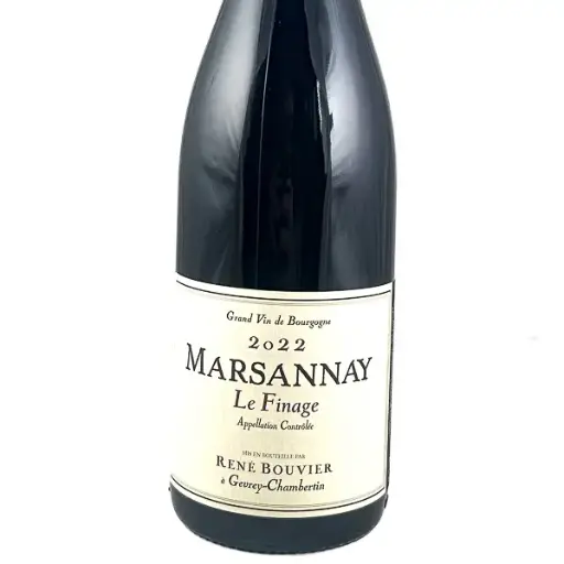 Bourgogne Marsannay René Bouvier Finage 2022 75 cl Rouge