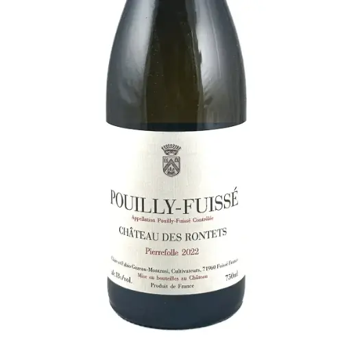 Bourgogne chateau des rontets pouilly fuissé pierrefolle BIO 2023 75 cl Blanc