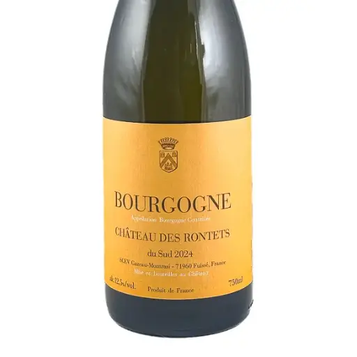 Bourgogne chateau des rontets Bourgogne du Sud 2024 75 cl Blanc