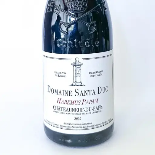 Châteauneuf du pape Santa Duc Habemus Papam, BIO, Biodynamie 2020 150cl Rouge