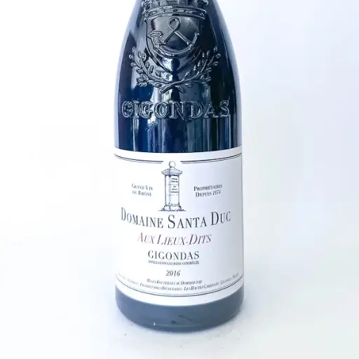 Gigondas Santa Duc Aux lieux dits, BIO, Biodynamie 2016 75 cl Rouge