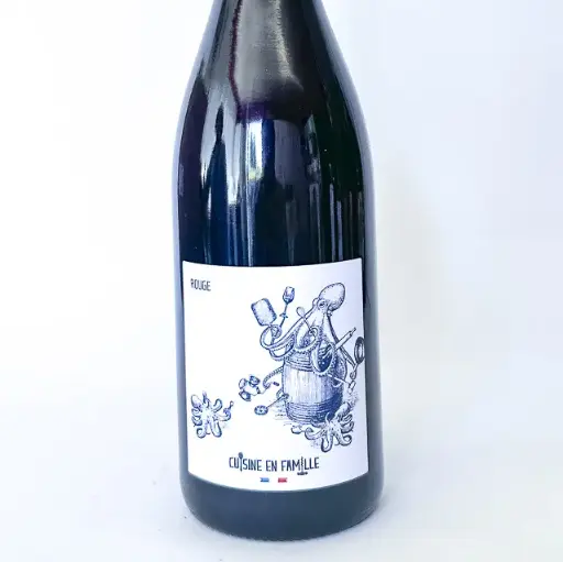 Vin de France Cuisine en Famille Les bras m'en tombent BIO 2025 75 cl Rouge