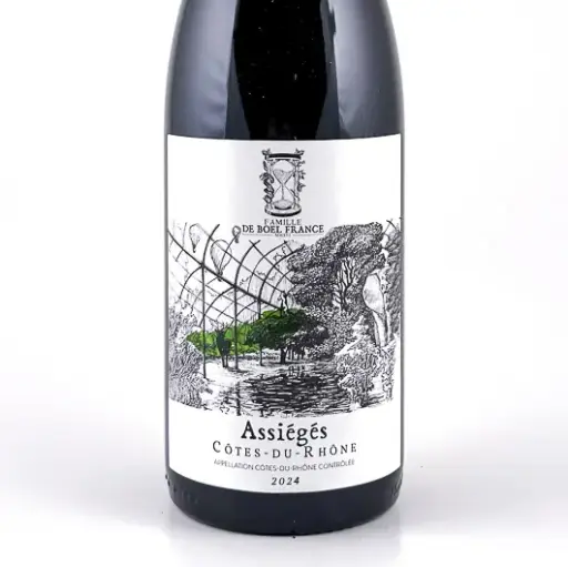 Côtes du Rhône de boel france Assiégés BIO 2024 75 cl Rouge