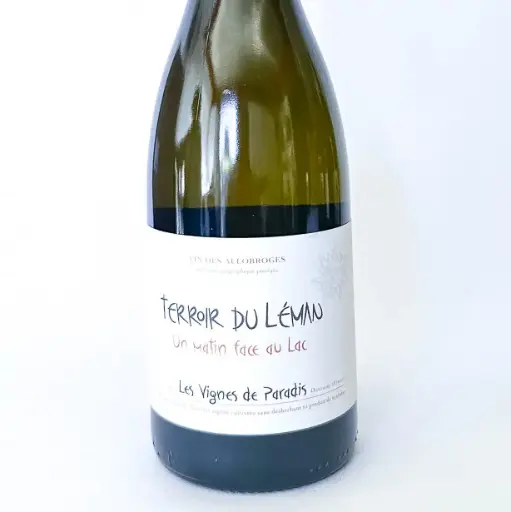 IGP Vin des Allobroges Les vignes de Paradis Un Matin Face Au Lac 2023 75 cl Blanc