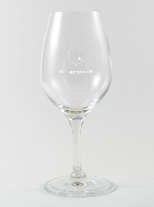 verre à vin william 26 avec logo