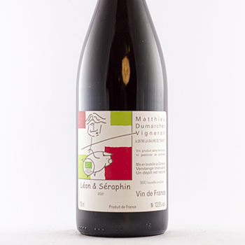 Côtes du Rhône Matthieu Dumarcher Léon et Séraphin BIO 2021 75 cl Rouge