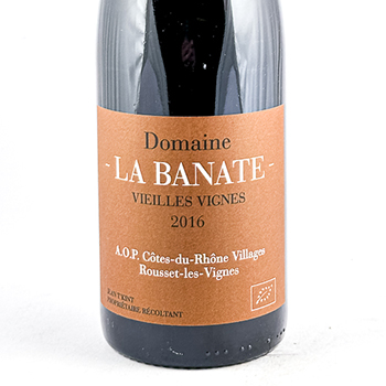 Côtes du Rhône La Banate 2016 75 cl Rouge